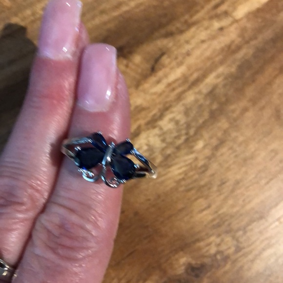 3/$25 Blue Butterfly Ring - Picture 3 of 5